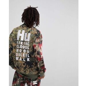 HU Human Hiking Adidas x Pharrell Williams sweatshirt men small oversized unisex